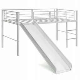 Łóżko piętrowe Costway 198 x 96 cm biały