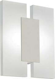 EGLO METRASS 2 lampa ścienna/sufitowa, aluminium, zintegrowana, niklowo-matowa,