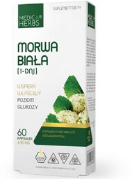 Medica Herbs Morwa Biała (1-DNJ) - 60 kapsułek