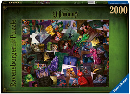 Ravensburger, puzzle, Disney, Villainous, Wszyscy Złoczyńcy, 2000 el.