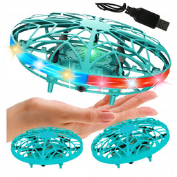 Latający Mini Dron Ufo Dysk Kula Świecąca Sterowana