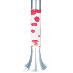 Lampka Lawa Lampa Lava 38cm Czerwona magma tuba