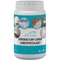 Impregnujący lakier do ścian Aqua Ceramic 1kg Półmat