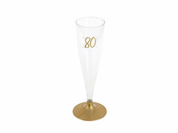 Kieliszki do szampana na osiemdziesiąte urodziny - 140