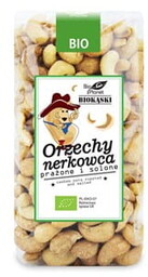 ORZECHY NERKOWCA PRAŻONE I SOLONE BIO 350 G