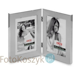 Ramka metalowa 16 (na 2 zdjęcia 10x15)
