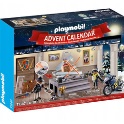 Playmobil 71347 Kalendarz Adwentowy Policja Kradzież w Muzeum