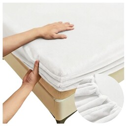 Prześcieradło Polarowe Pluszowe Miś 180x200 cm z Gumką