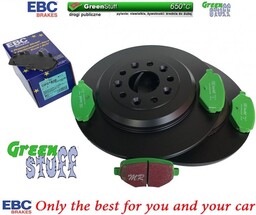 Tylne klocki GreenStuff + tarcze hamulcowe 330mm EBC