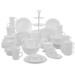 LUMINARC Serwis obiadowo-kawowy szklany Trianon 12 osób (108