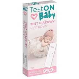 TestON Baby Test ciążowy płytkowy, 1 szt.