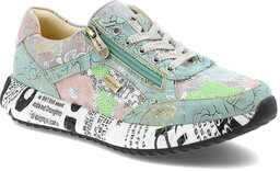 Laura Vita Zielone Sneakersy Stylowe Obuwie Damskie Premium