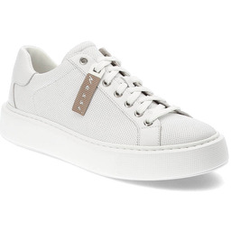 Białe Sneakersy Nessi Modne Półbuty Damskie