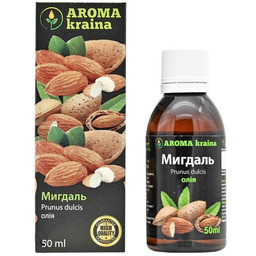 Olej Migdałowy, Naturalny, AROMA kraina, 50ml