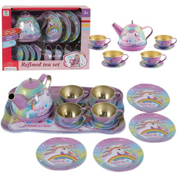 Zestaw Do Herbaty Jednorożec Tacka Talerzyki Filiżanki Zestaw