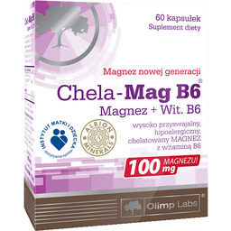 Olimp Chela-Mag B6, 60 kapsułek