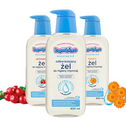 Bambino Rodzina Mix, Żel Do Higieny Intymnej, 3x400