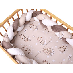 Pościel Dziecięca 120x90 Do Łóżeczka Warkocz