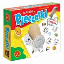 Alexander, zestaw pieczątek i naklejek ze zwierzątkami