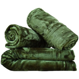 Komplet narzut na kanapę i fotele zielony KGF14