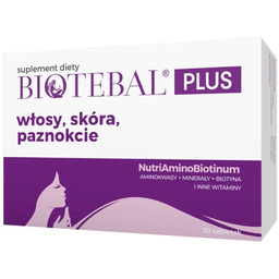 BIOTEBAL Plus suplement diety z biotyną wspierającą wzrost