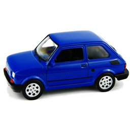 WELLY 1:27 FIAT 126P - granatowy