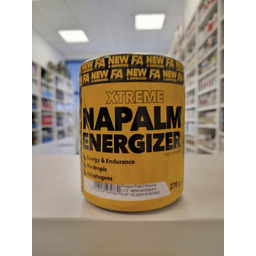 NAPALM ENERGIZER FA NUTRITION 270G PRZEDTRENINGÓWKA ENERGIA SMAK