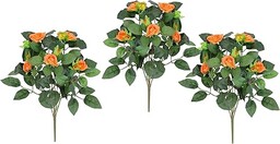 Flair Flower Sztuczny krzew róż, 34 cm, zestaw