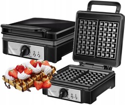 Gofrownica Mpm BGO-02 1400 W wysoka moc kolor