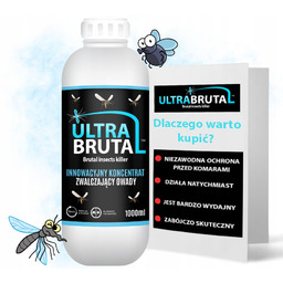 Oprysk Preparat Na Kleszcze 1l Komary Muchy Owady