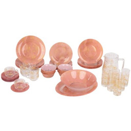 LUMINARC Serwis obiadowo-kawowy szklany De''Diva Ambiente 6 osób