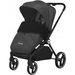 Wózek wielofunkcyjny 2w1 Lionelo Mika Grey Graphite Pełna