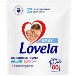Lovela Baby uniwersalne kapsułki do prania 60 sztuk