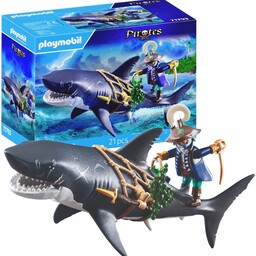 Playmobil Pirates Zestaw Rekin Olbrzym Z Piratem 21