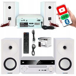 Mikrowieża Blaupunkt MS30.2BT Edition Bluetooth CD Usb Hdmi