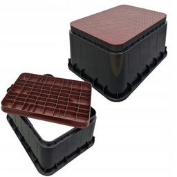 Skrzynka Studzienka Zaworowa Jumbo 14" 6 elektrozaworów Aquabin