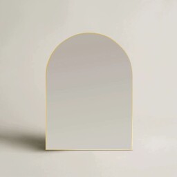 Lustro Arco złote 60x90 łukowe łazienkowe do salonu