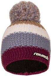 Czapka zimowa Reusch Enzo Beanie 3030 fioletowo-biały