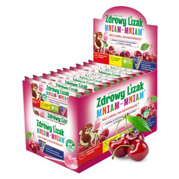 Starpharma Lizak MNIAM-MNIAM Na odporność Wiśniowy (40 szt.)