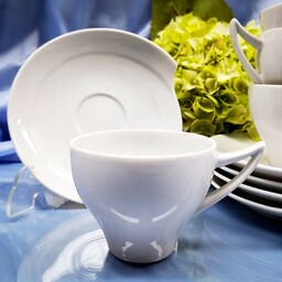 0000 Komplet Filiżanek 200ml Spodek Koliber Twister Porcelana