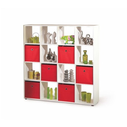 Regał na książki biały mat 139 x 33