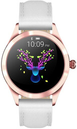SMARTWATCH DAMSKI G. Rossi SW017-5 r.gold/white (sg011e)