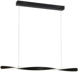 Milagro SWIRL ML5498 lampa wisząca czarna nowoczesna+industrialna regulacja