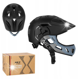 Kask Rowerowy Full Face Na Rower Górski Hulajnogę