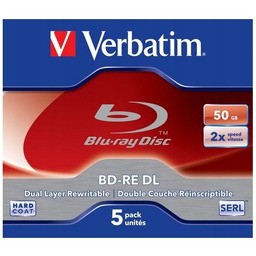 BD-RE DL Verbatim 2x 50GB (Jewel Case 5)