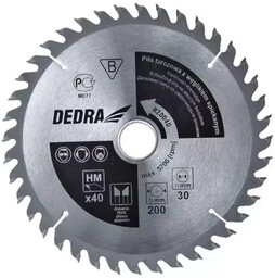 DEDRA H45060 Piła tarczowa tarcza widiowa do drewna