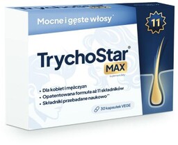 TrychoStar Max kapsułki wegetariańskie, 30kaps.