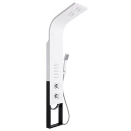 Panel prysznicowy biały połysk Vincent Kerra