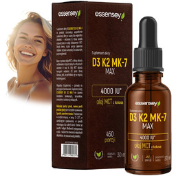Witamina D3 4000 + K2 MK7 Forte Olej