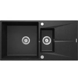 Deante Corio ZRC_2513 Granitowy Grafit mat Zlewozmywak prostokątny